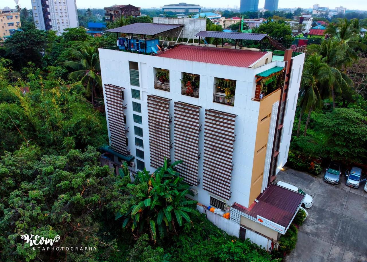 Green Paradise Hotel Yangon Exteriör bild